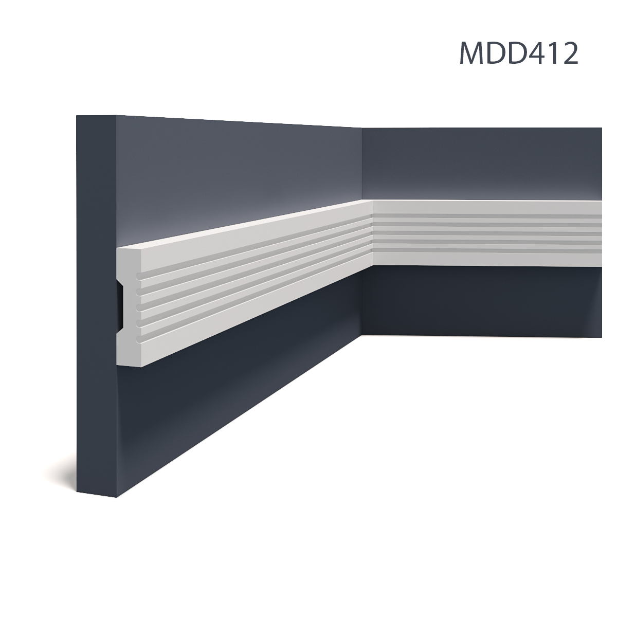 Brau decorativ mdd412, 200 x 7.5 x 1.8 cm, mardom decor 